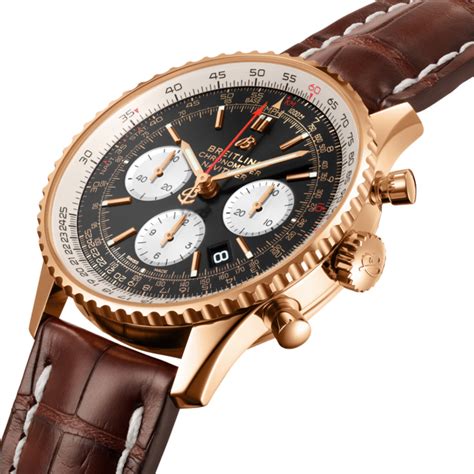 breitling navitimer b01 chronograph 43 gold